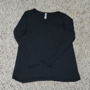 Black Long Sleeve LuLaRoe Top